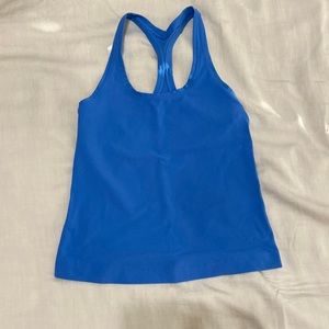 Lululemon Nulu Tank In Blue Nile Size 4